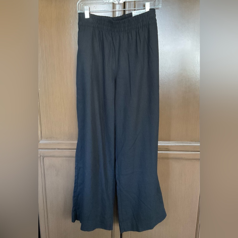 Old Navy Women’s wide leg linen pants, size L NWT